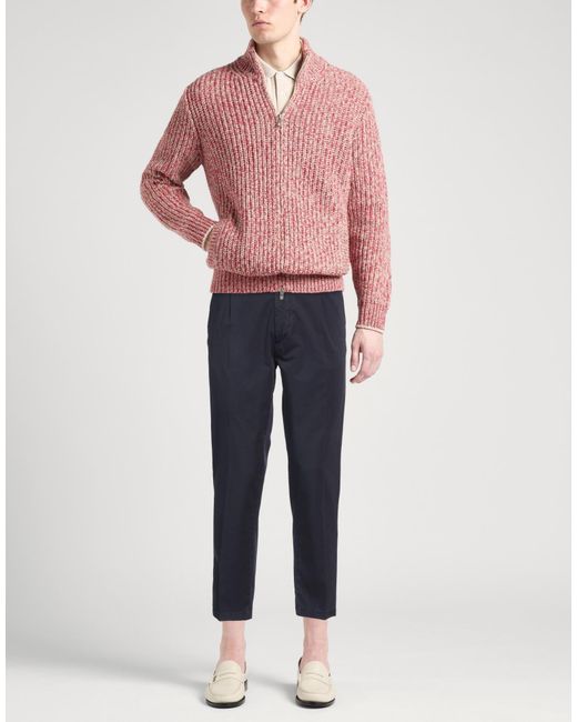 BE ABLE Blue Pants Cotton, Elastane for men