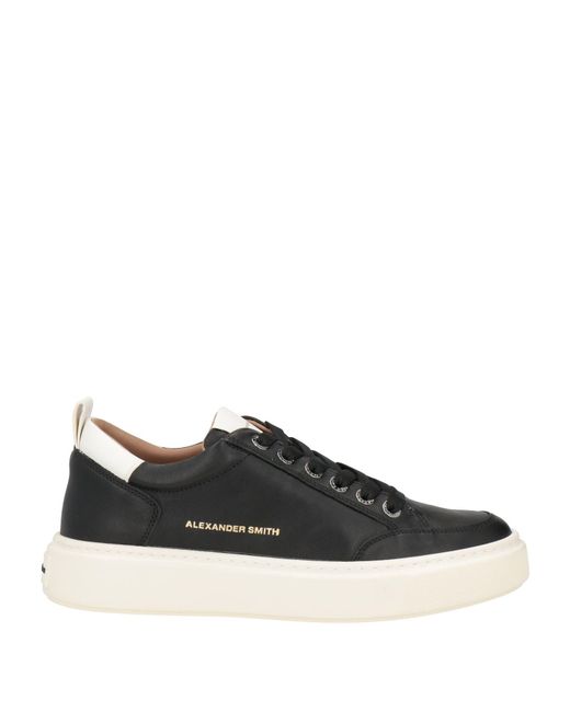 Alexander Smith Black Sneakers Synthetic Material for men