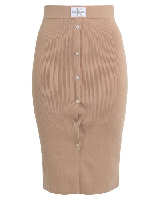 Calvin Klein Multicolor Midi Skirt