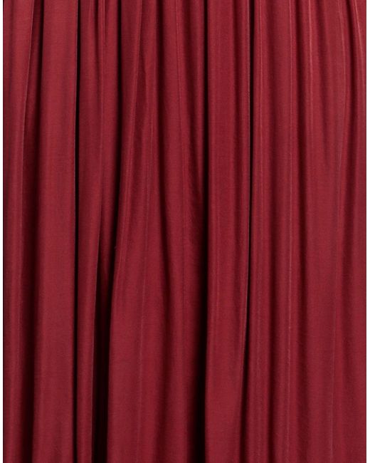 SKILLS & GENES Red Midi Dress