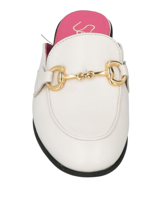 Seboy's White Mules & Clogs