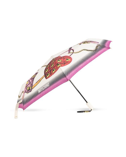 Moschino Pink Regenschirm