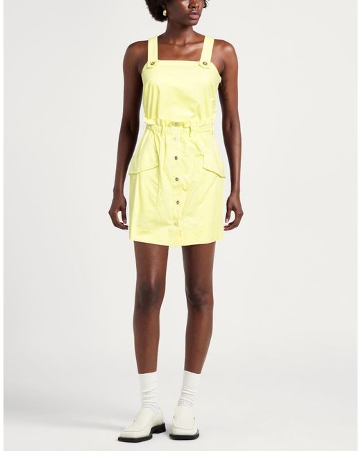 Pinko Yellow Mini Dress