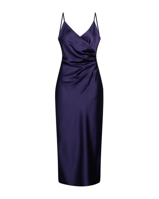 Imperial Blue Maxi Dress Polyester