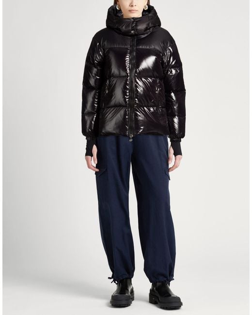 Pyrenex Black Puffer Polyamide, Recycled Polyamide