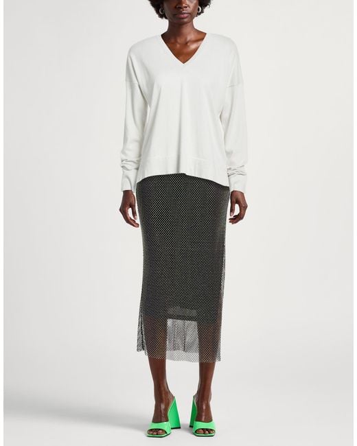 Gran Sasso White Jumper