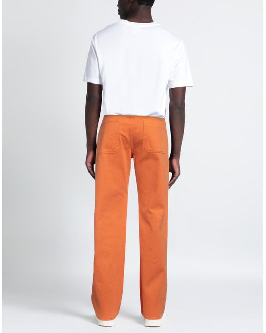 Jacquemus Orange Jeans for men