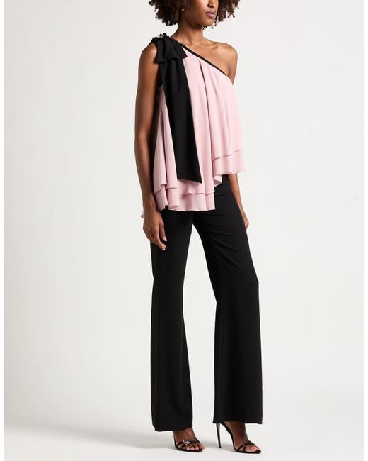 Camilla Black Jumpsuit Polyester, Elastane