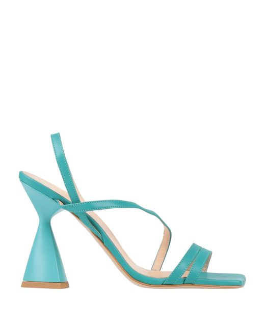 Marc Ellis Blue Sandals