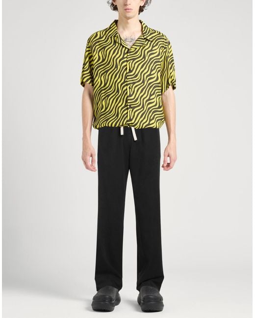 Palm Angels Black Trouser for men