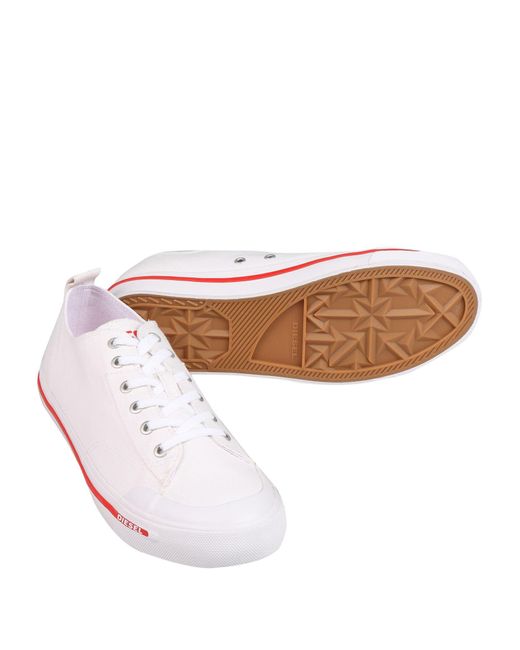 DIESEL White Sneakers for men