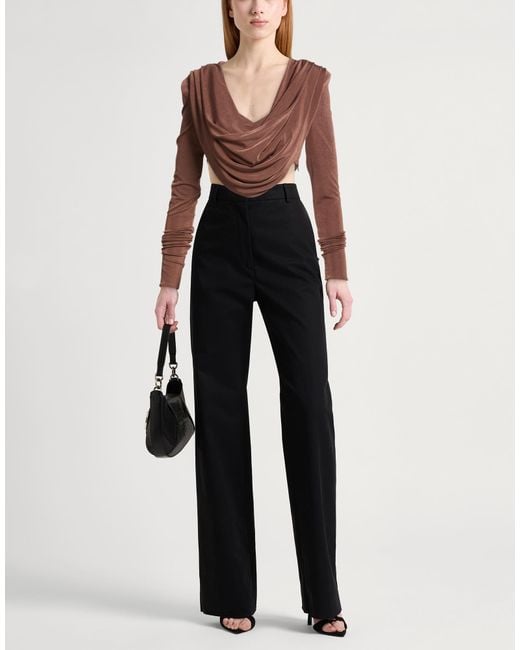 Aniye By Brown Top Polyester, Elastane