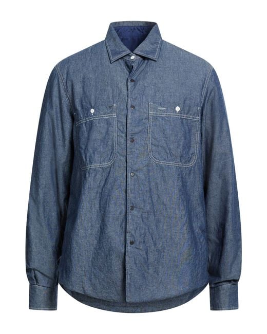 Aspesi Blue Shirt for men
