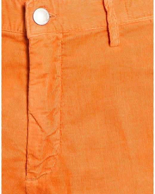 Massimo Alba Orange Shorts & Bermuda Shorts Cotton for men