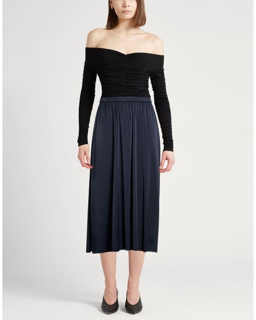 Forte_forte Blue Midi Skirt