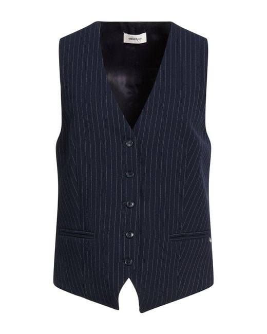 Ottod'Ame Blue Tailored Vests