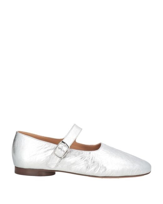 Mansur Gavriel White Ballet Flats