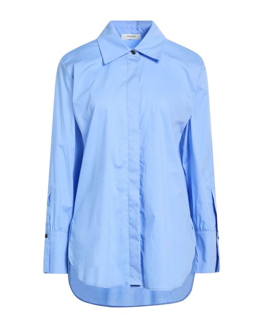 NINA 14.7 Blue Shirt Polyester, Viscose, Elastane