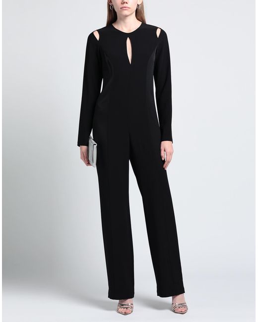 Erika Cavallini Semi Couture Black Jumpsuit