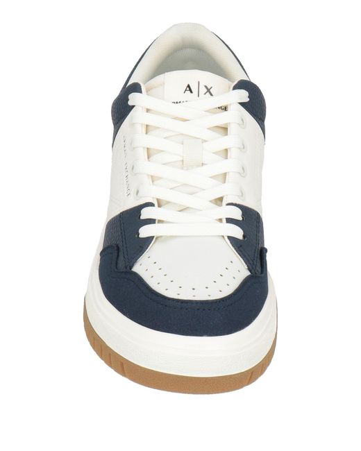 ARMANI EXCHANGE Blue Trainers for men