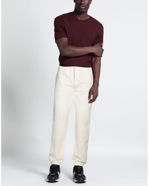 Maison Kitsuné White Trouser for men