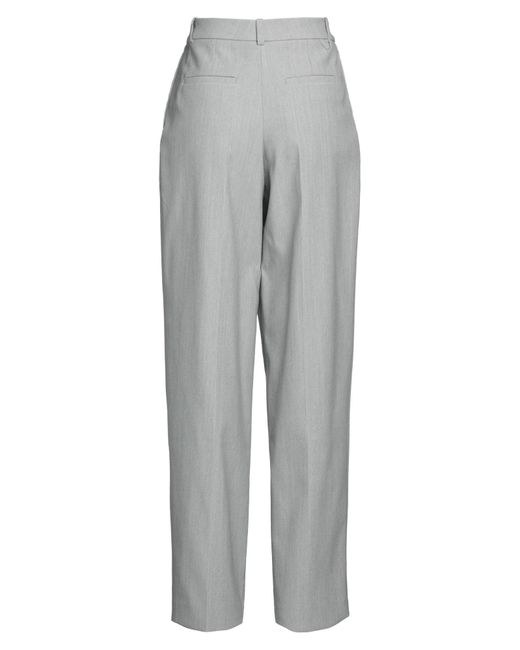 Jacquemus Gray Pants Polyester, Cotton, Virgin Wool, Elastane