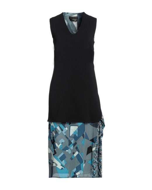 Trussardi Blue Midi Dress