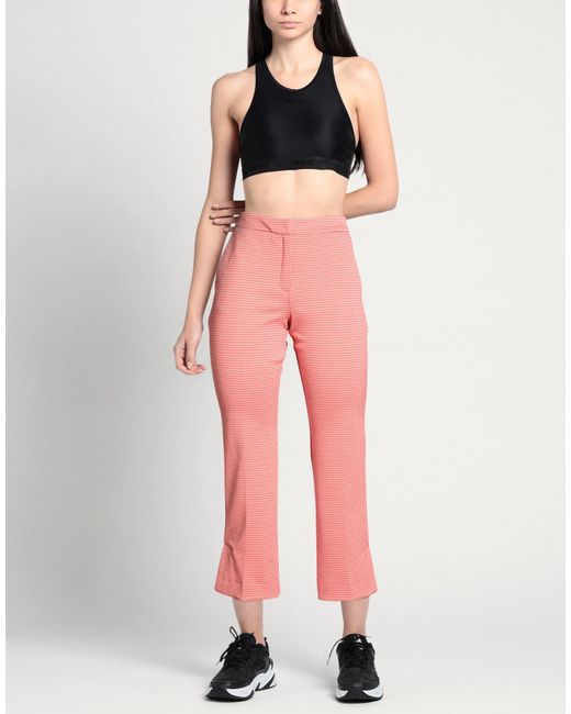 Marella Pink Pants Polyester, Polyamide, Elastane