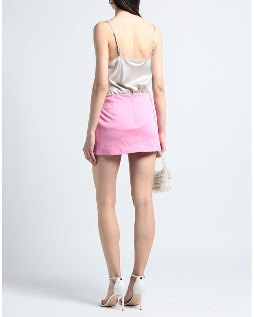 DES_PHEMMES Pink Mini Skirt