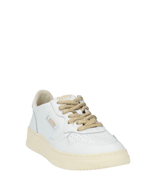 Autry White Sneakers Leather