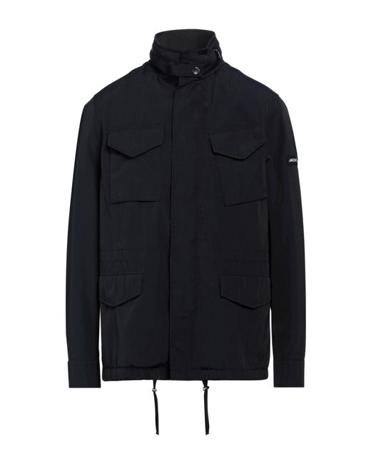 Jacob Cohen Blue Jacket Polyester, Cotton, Polyamide for men