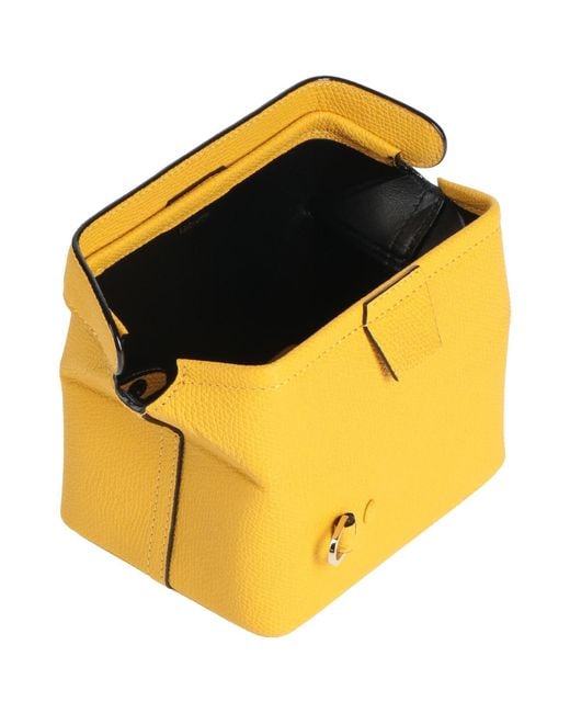 Valextra Yellow Cross-Body Bags