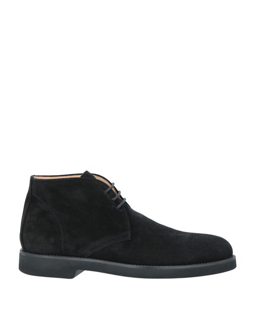 Exton Black Ankle Boots for men