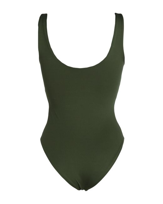 Saint Laurent Green One-piece Swimsuit