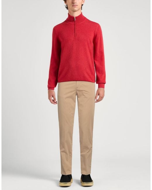 Manuel Ritz Natural Pants Cotton, Elastane for men