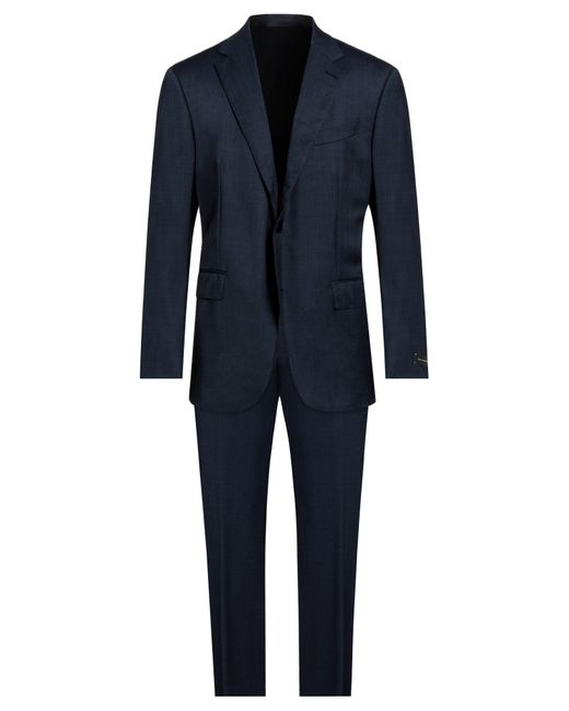 Zegna Suit in Blue for Men | Lyst