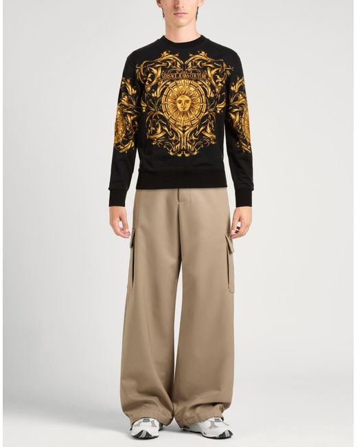 Versace Jeans Couture Black Sweatshirt for men