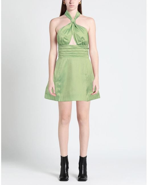 Jijil Green Mini Dress