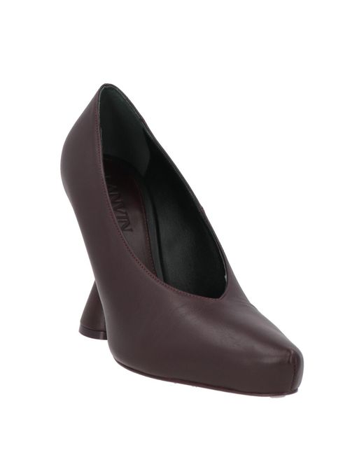 Lanvin Purple Pumps