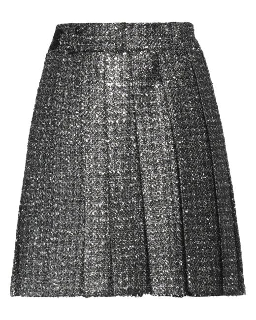 Dice Kayek Gray Mini Skirt