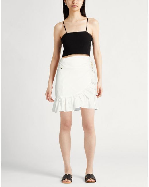 Liu Jo White Mini Skirts
