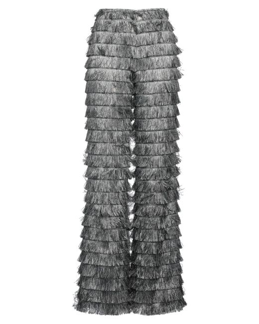 Alberta Ferretti Gray Pants Polyester