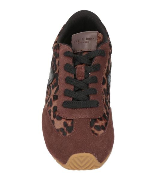 Rag & Bone Brown Sneakers Leather