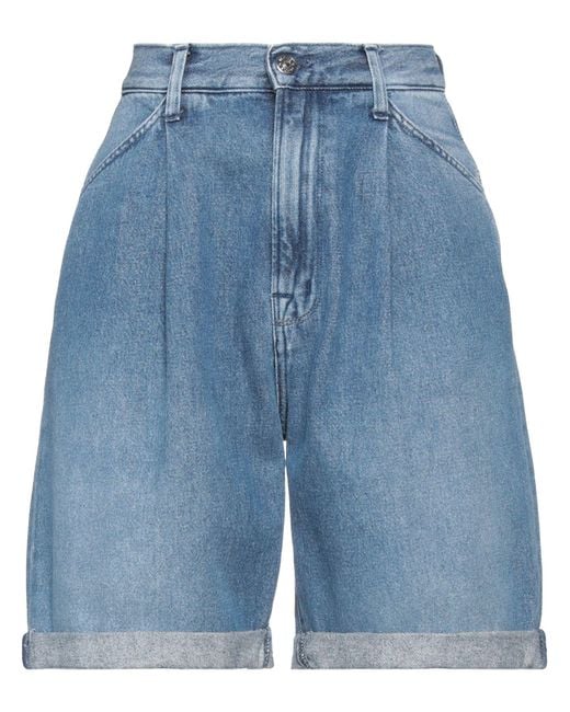 People Blue Denim Shorts