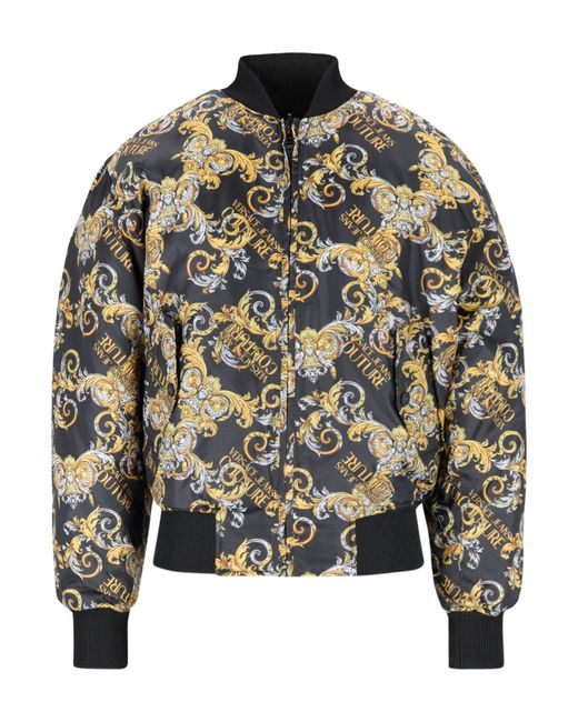 Versace Jeans Couture Gray Puffer for men