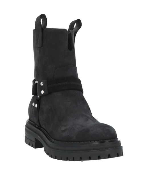 Sergio Rossi Black Ankle Boots