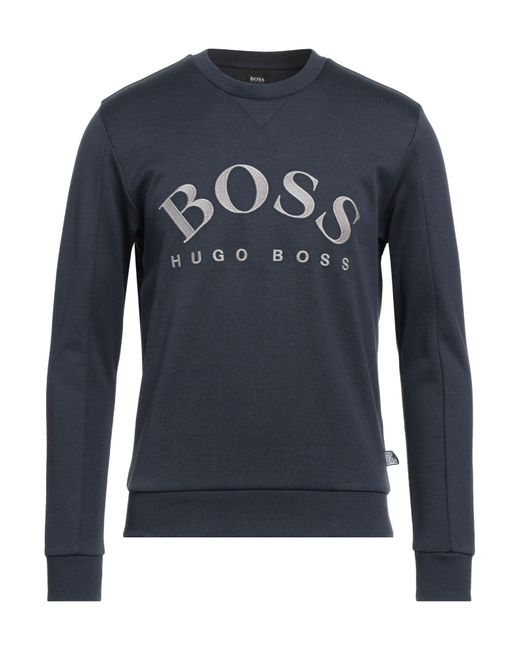 BOSS by HUGO BOSS Sweatshirt in Blue for Men | Lyst