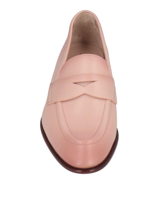 Santoni Pink Mokassin