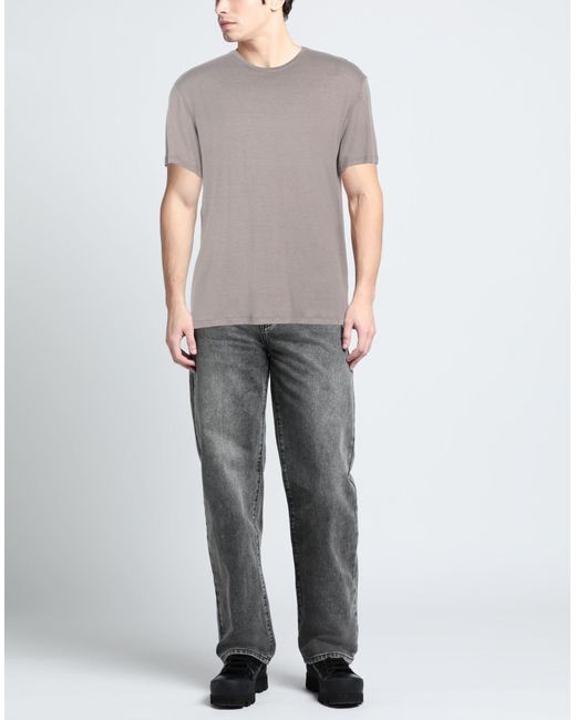 T-shirt Isaia pour homme en coloris Gray