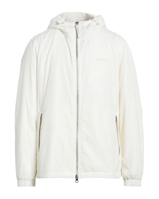 Burberry White Jacket for men